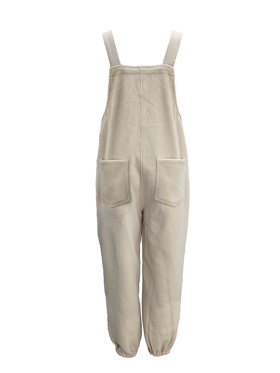 WarmNest Fleece Overalls - Clearance Sale