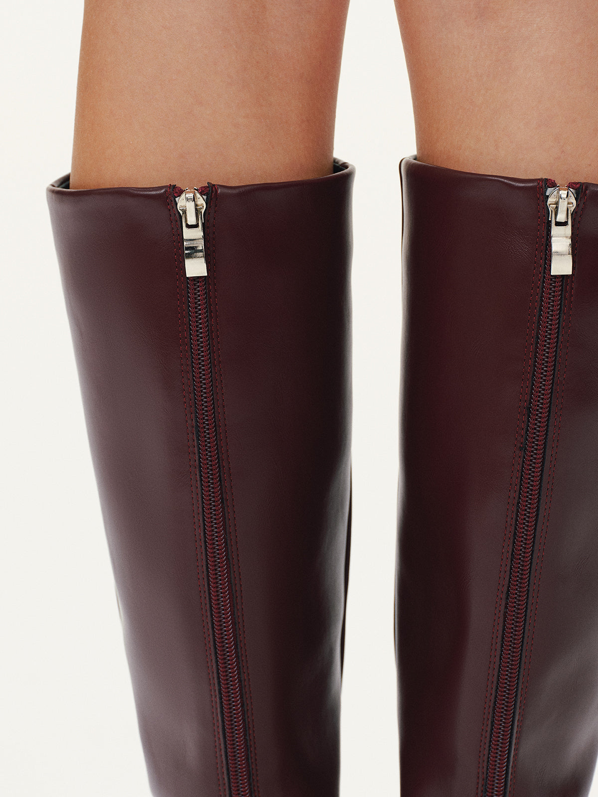 Knee-High Wedge Boots