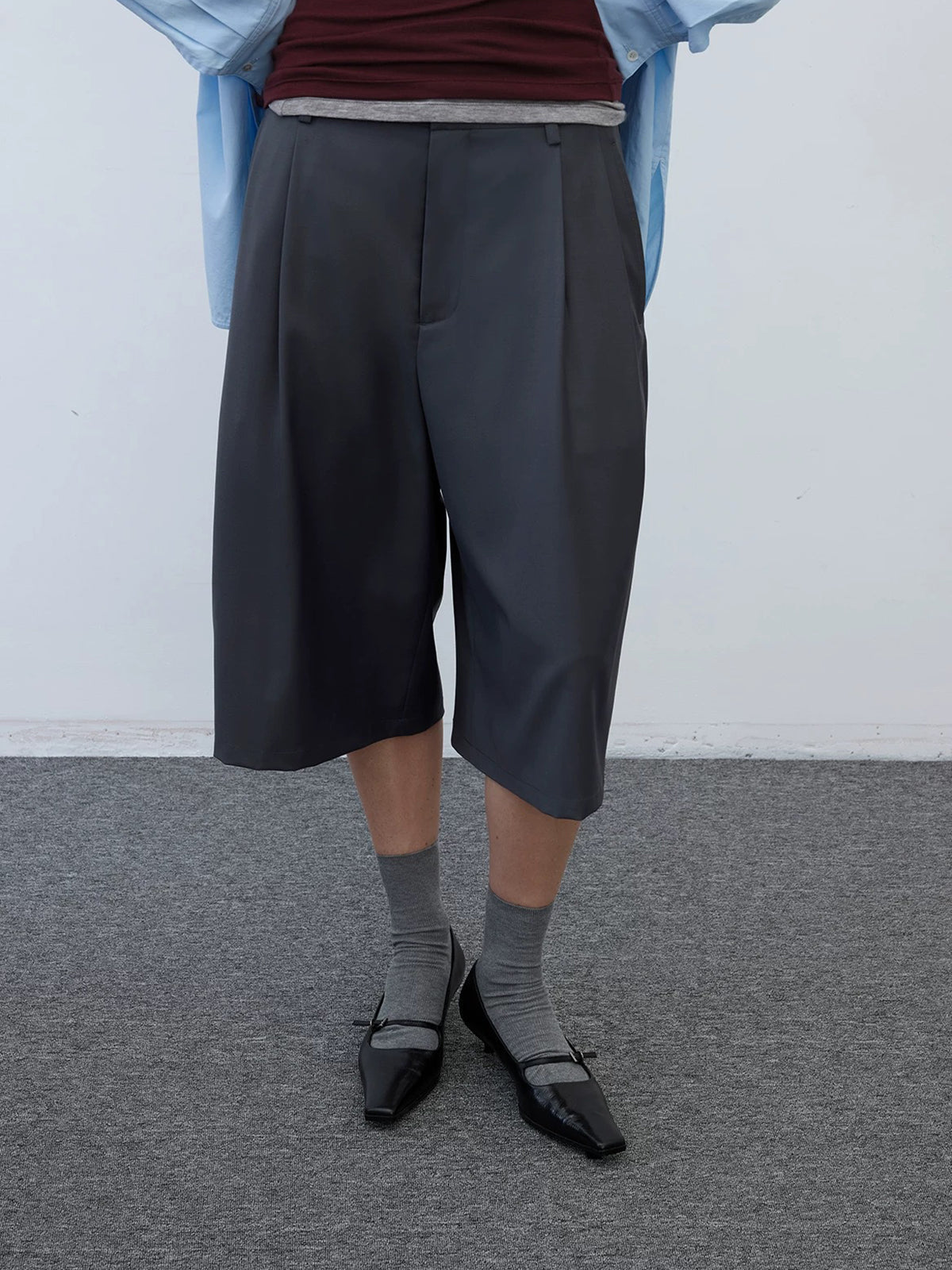 Square Toe Mary Jane Pumps