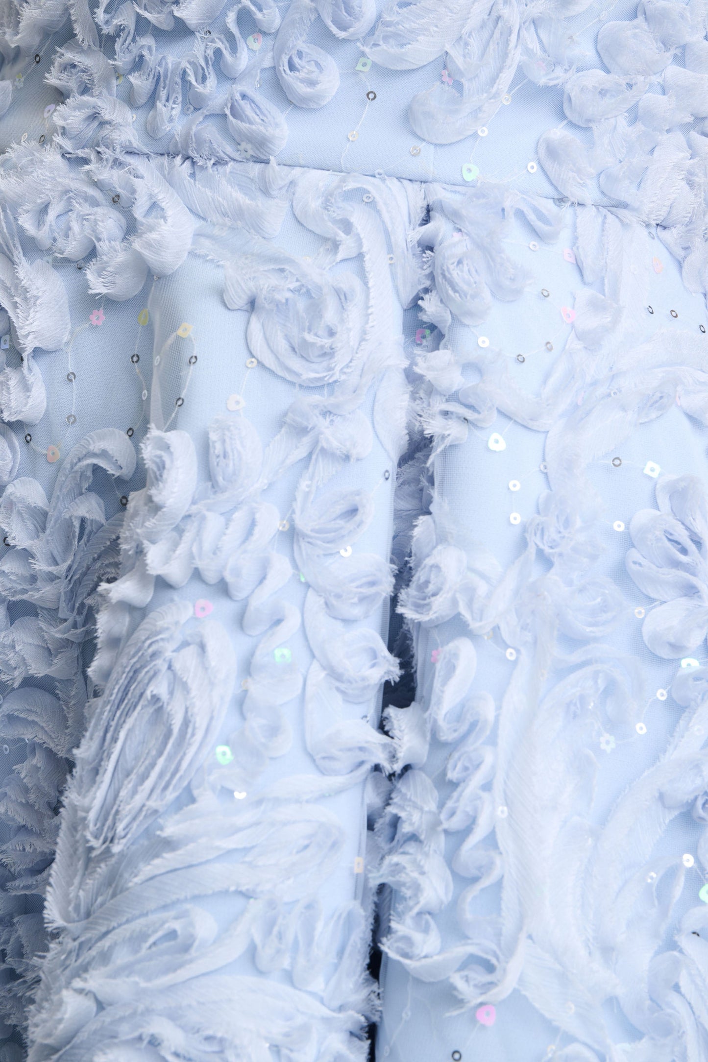 Zosia | Blue Mesh Bandeau