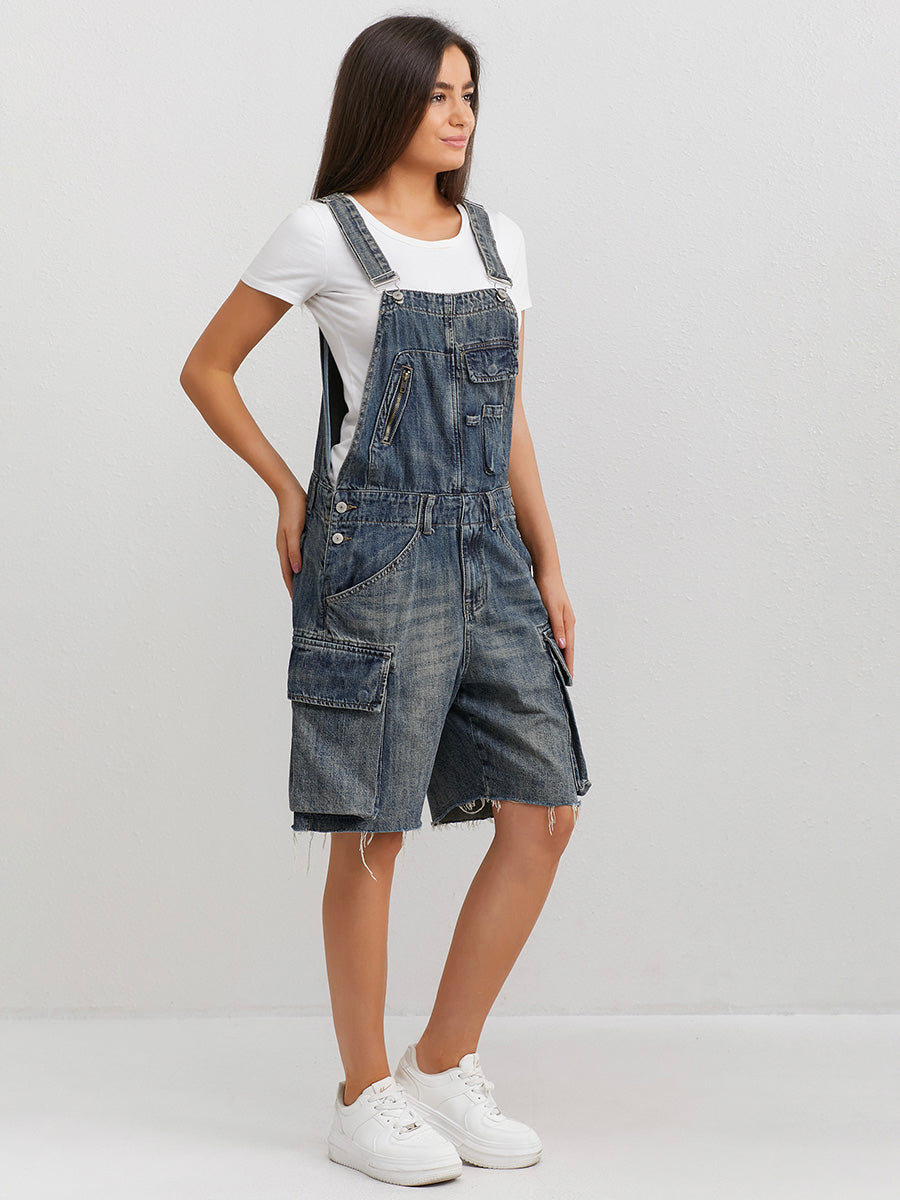 Claire Overall Shorts