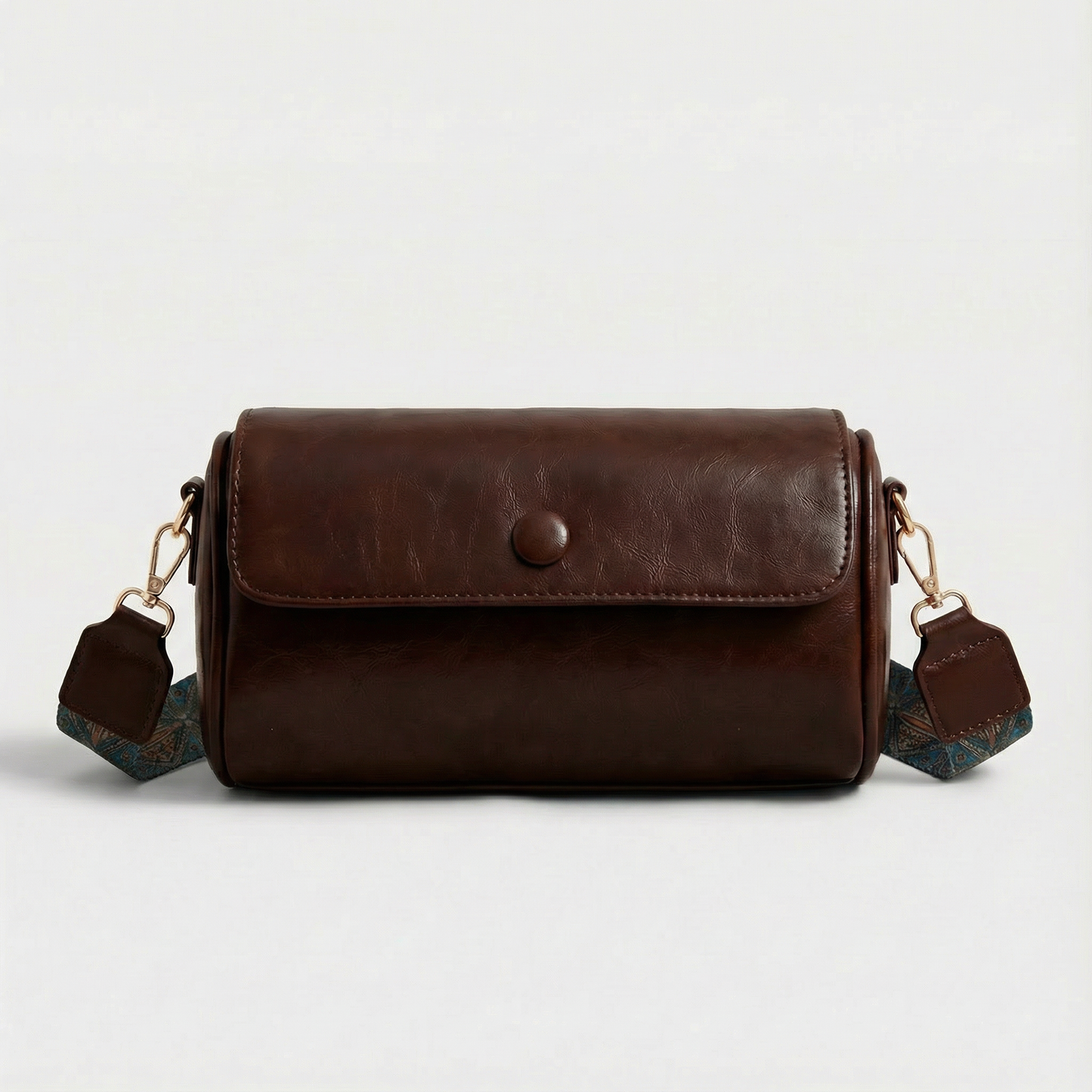 NY Cylinder Crossbody Bag