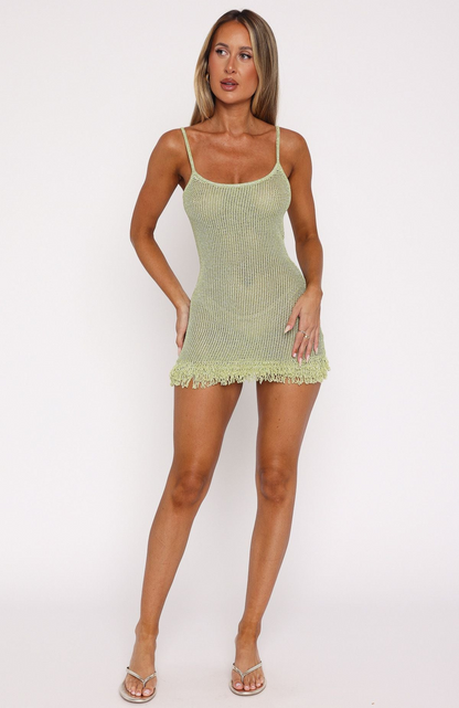 YUNO | Tease Me Fringe Dress