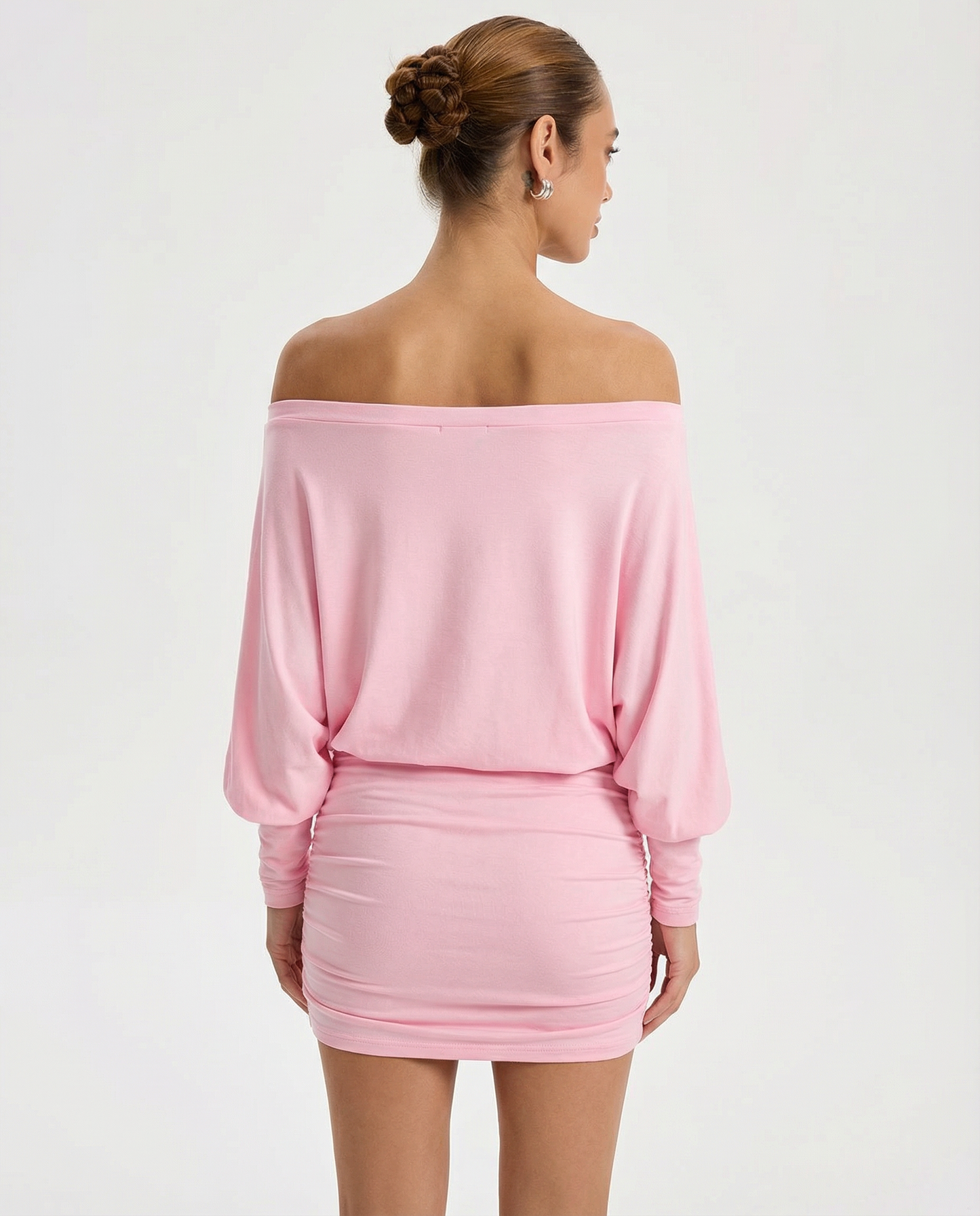 SOLA Ruched Mini Dress