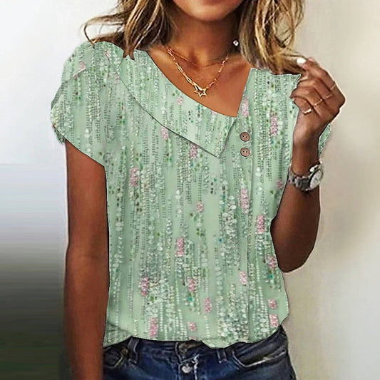 Casual Printed Blouse