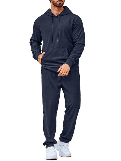 Casual Sports Hoodie Jogging Sweatsuit (US Only)