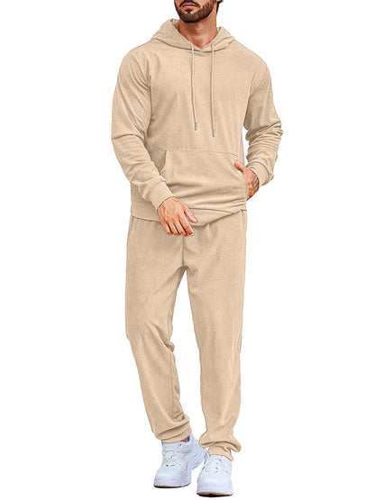 Casual Sports Hoodie Jogging Sweatsuit (US Only)