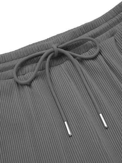 Casual Loose Fit Shirt+Pants Sets