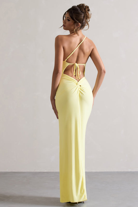 Dressing Up | Lemon One Shoulder