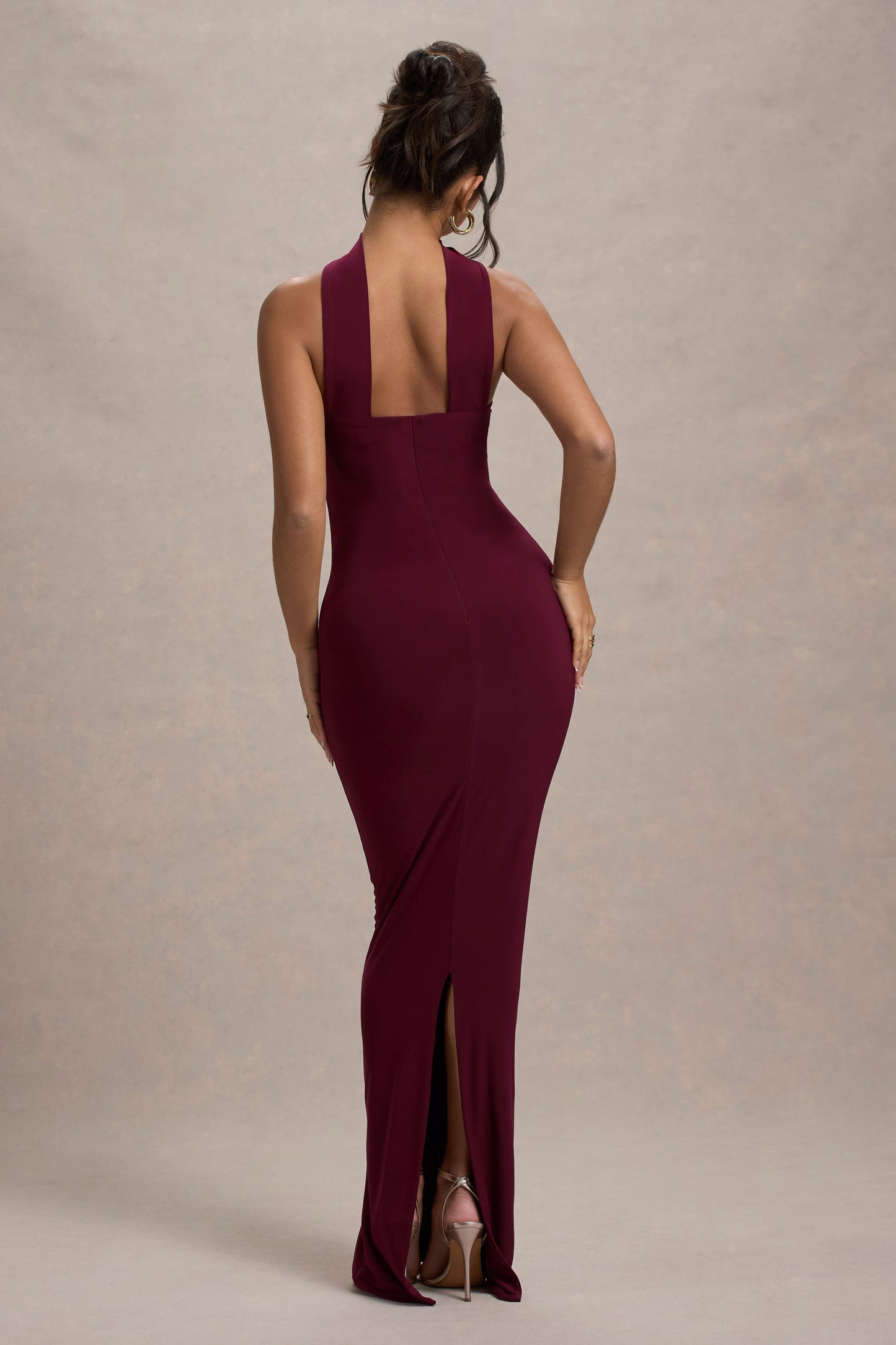 Nobu | Burgundy Bandeau Maxi