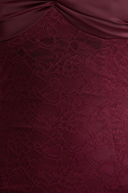 Juana | Burgundy Lace And