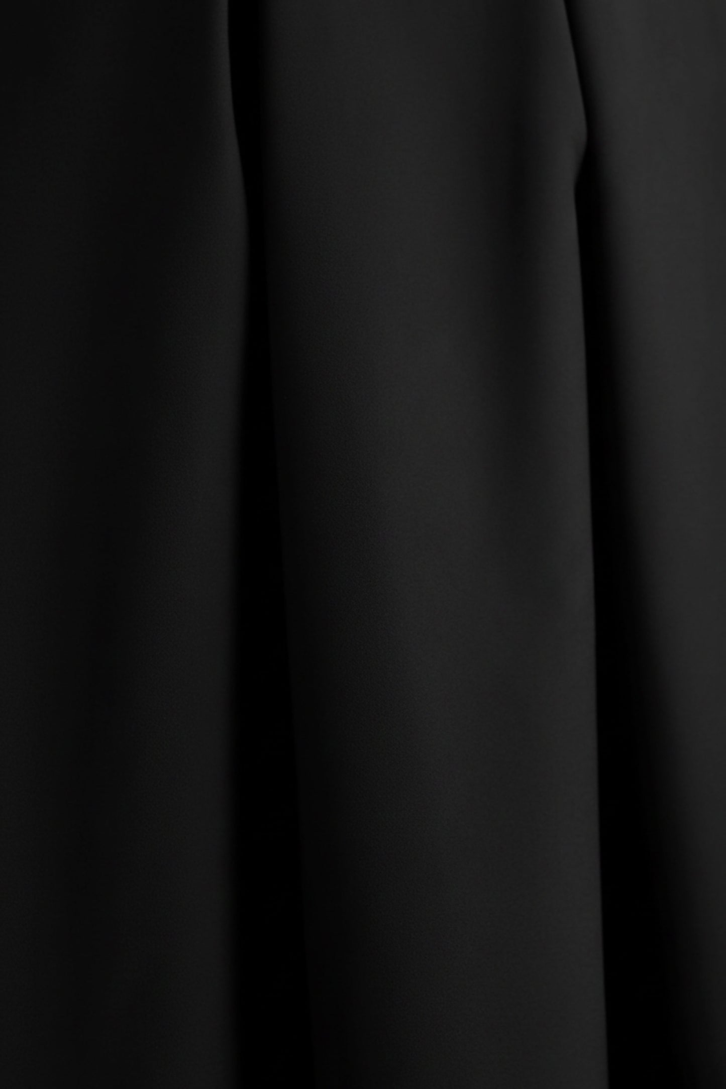 Thalia | Black High-Neck Midi