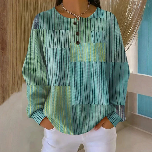 Vintage Striped Sweatshirt