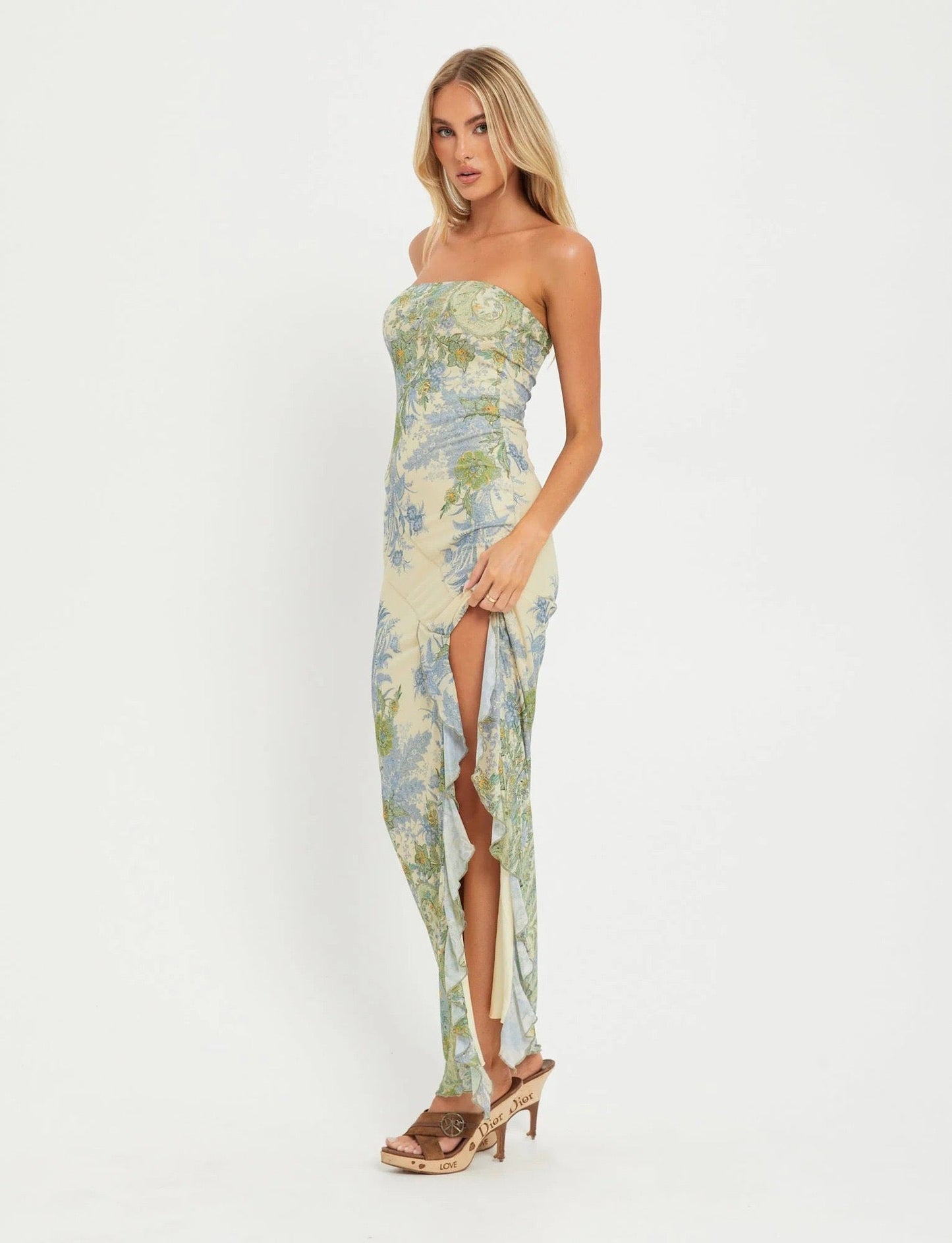 Bloom Strapless Maxi