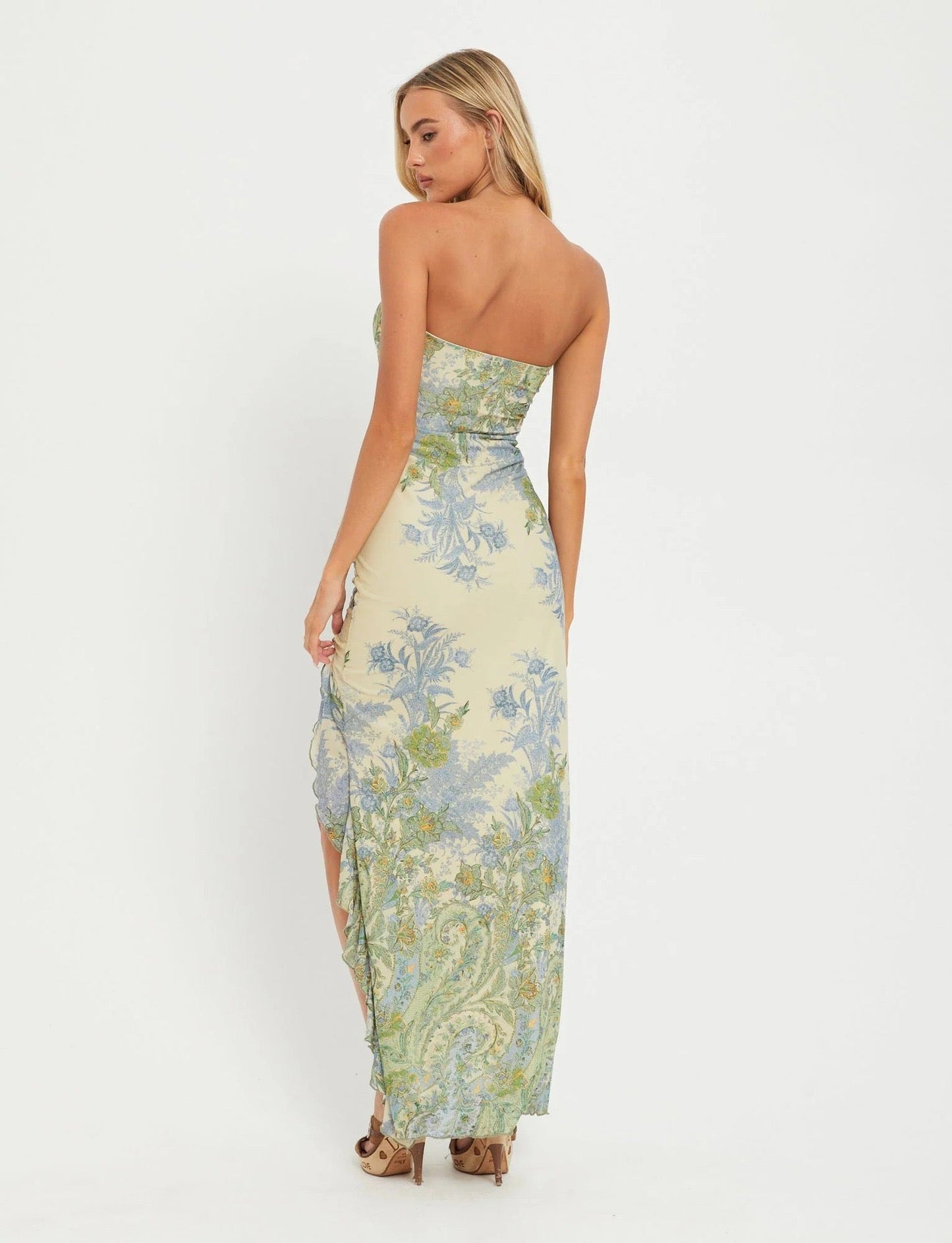 Bloom Strapless Maxi
