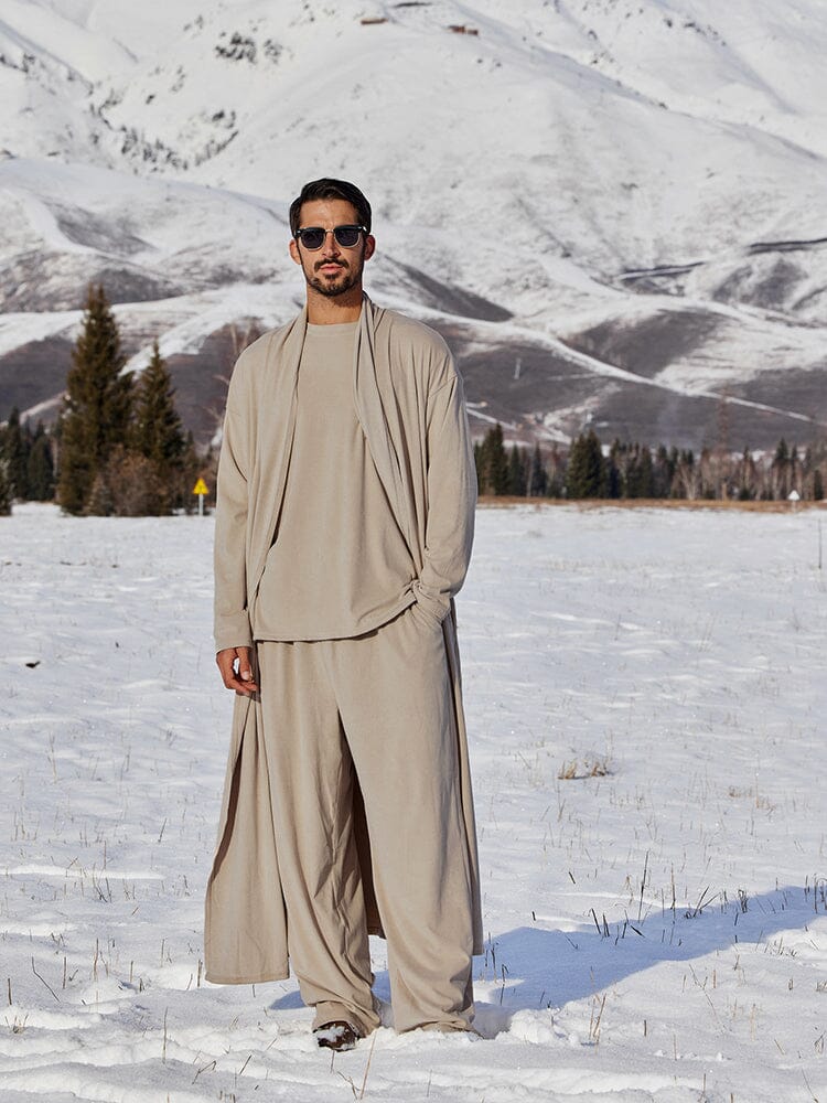 Ultra-Soft Stretchy Simple 3-Piece Set