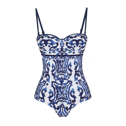 Amanda Swimsuit Set - Blue