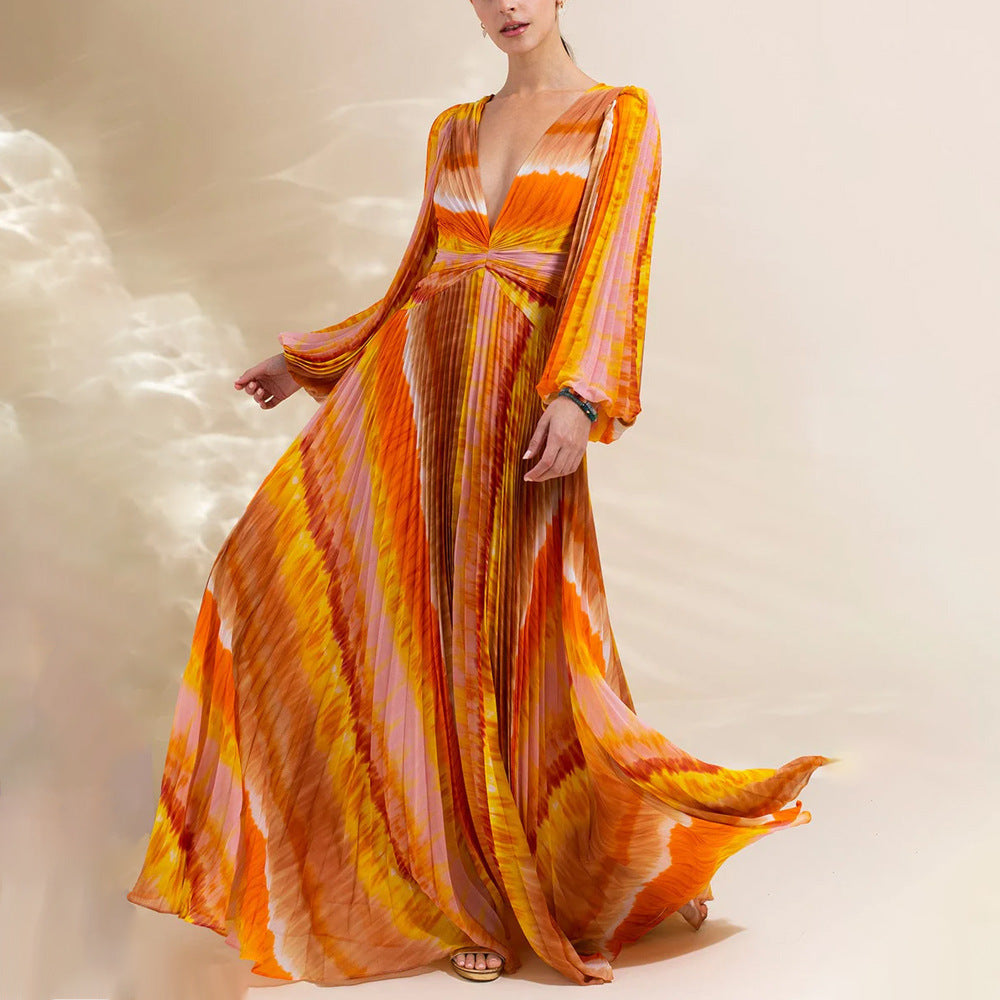 Coral Ember Swimsuit Set - Orange