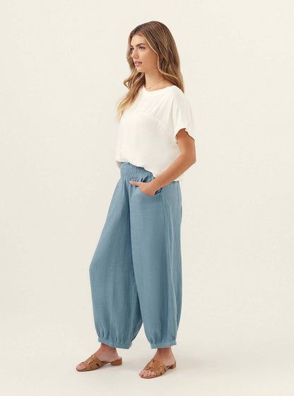 Yuno | French Linen Pants