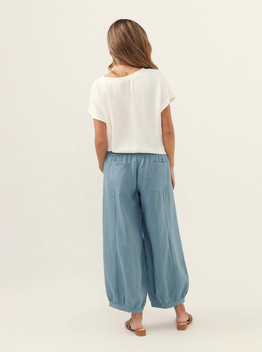 Yuno | French Linen Pants