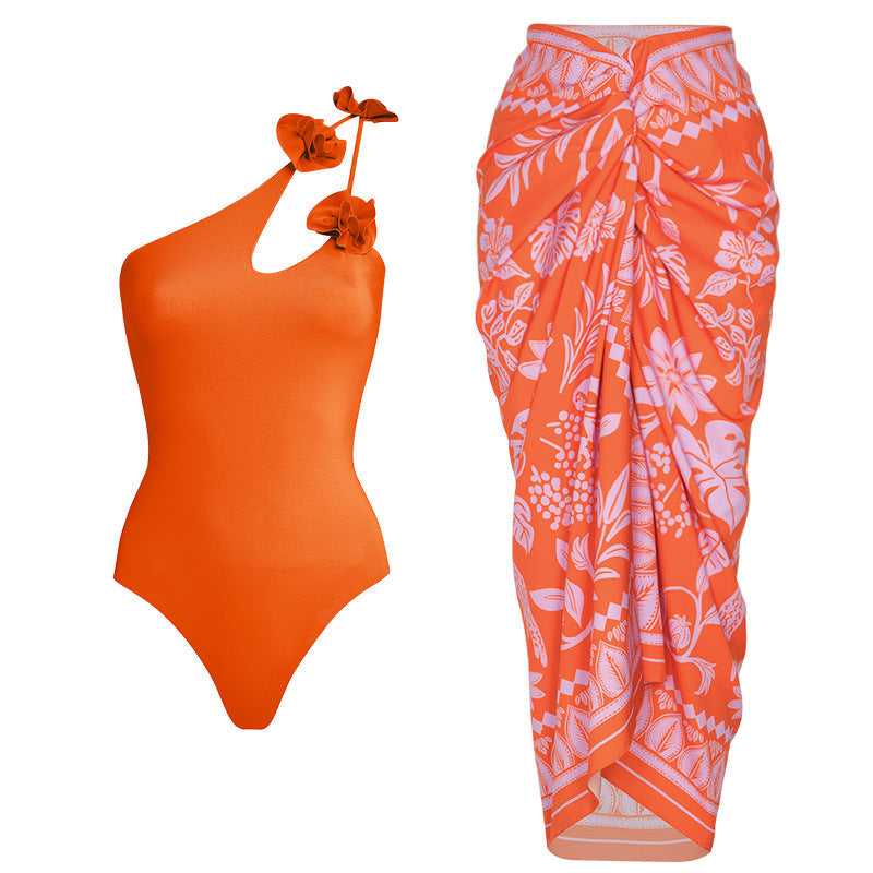 Marjorie One piece Set - Orange