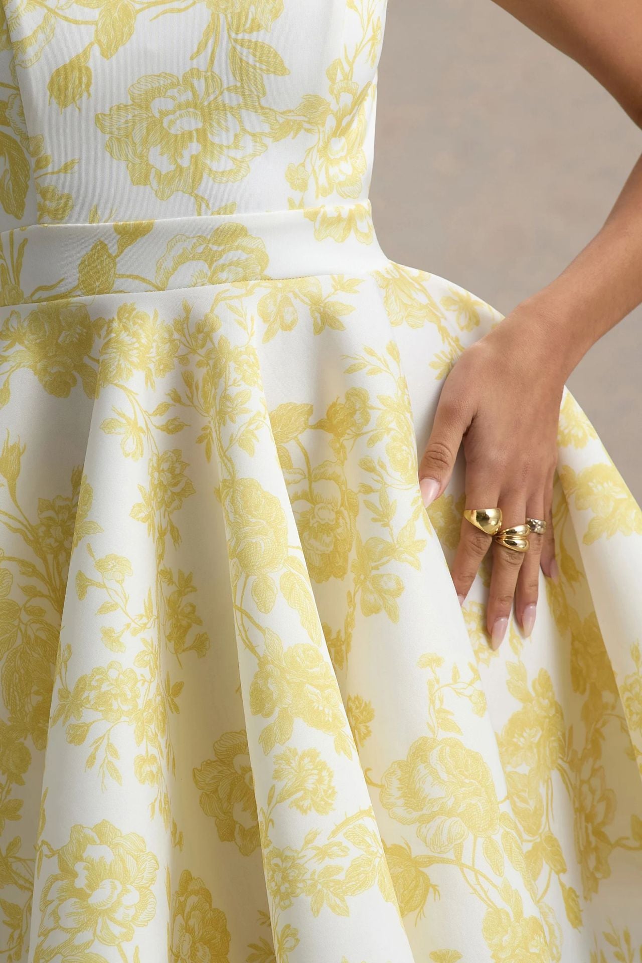 Shoulder Strapless Dress