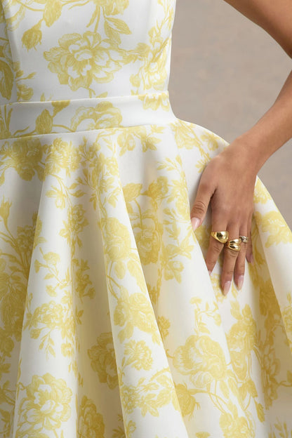 Shoulder Strapless Dress