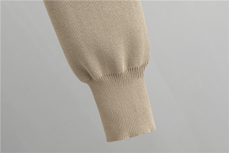 Tailored Knit Cardigan & Midi Skirt Set