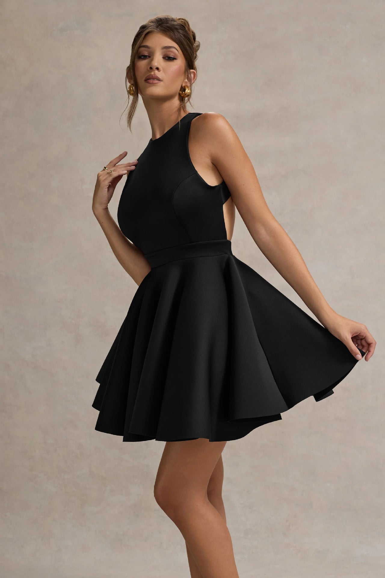 Shoulder Strapless Dress