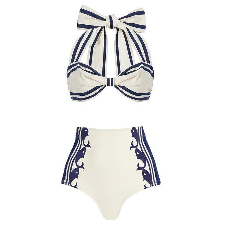 Ivory Tide Bikini - White