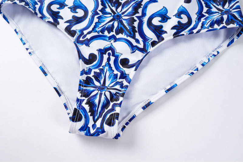 Amanda Swimsuit Set - Blue