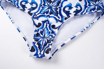 Amanda Swimsuit Set - Blue