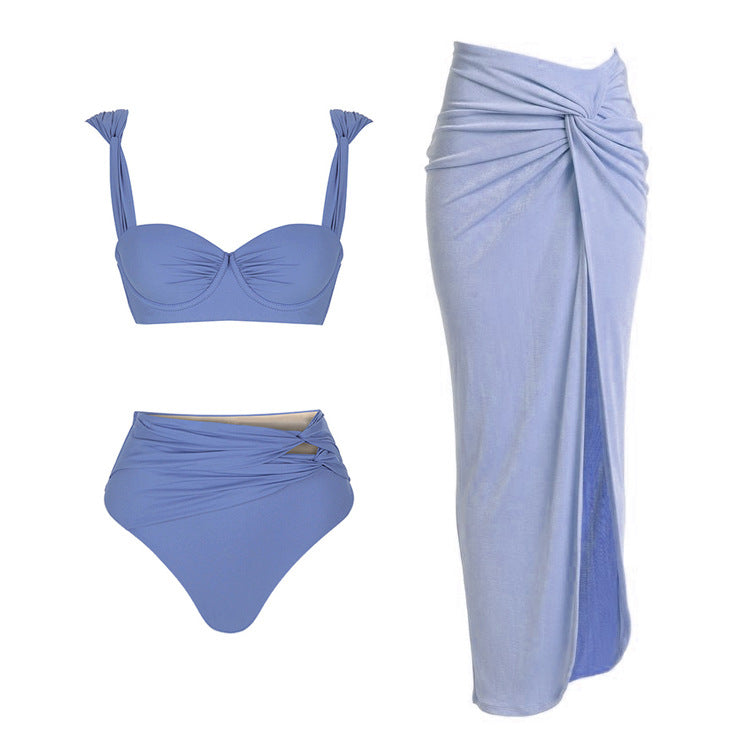 Barbados Calling Bikini Set - Blue