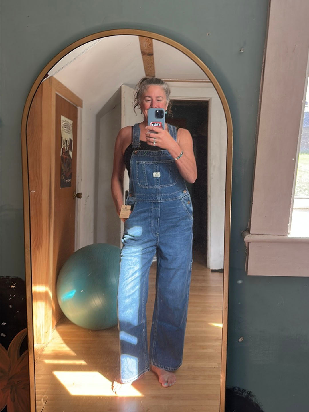 Women's Denim Bib Overalls