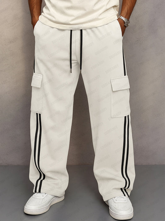 Athleisure Side Stripe Cargo Pants