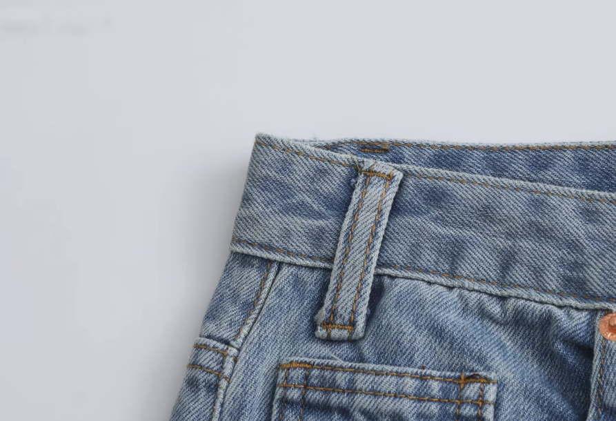 Relaxed High-Waist Wide-Leg Denim Jeans