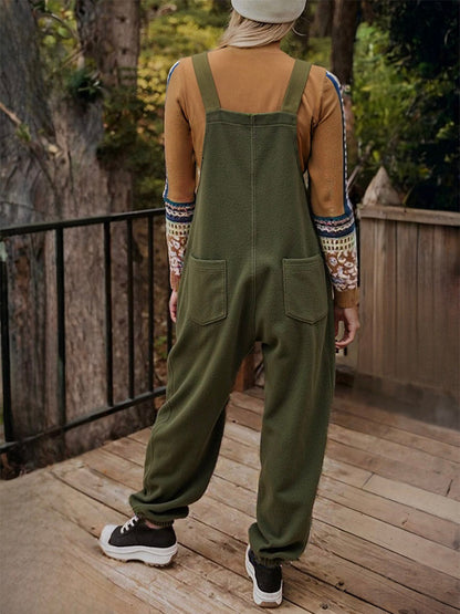 WarmNest Fleece Overalls - Clearance Sale