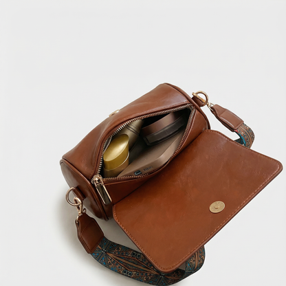 NY Cylinder Crossbody Bag