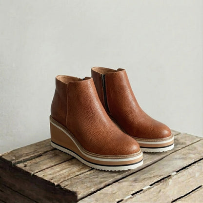 Tiziana Leather Ankle Boots