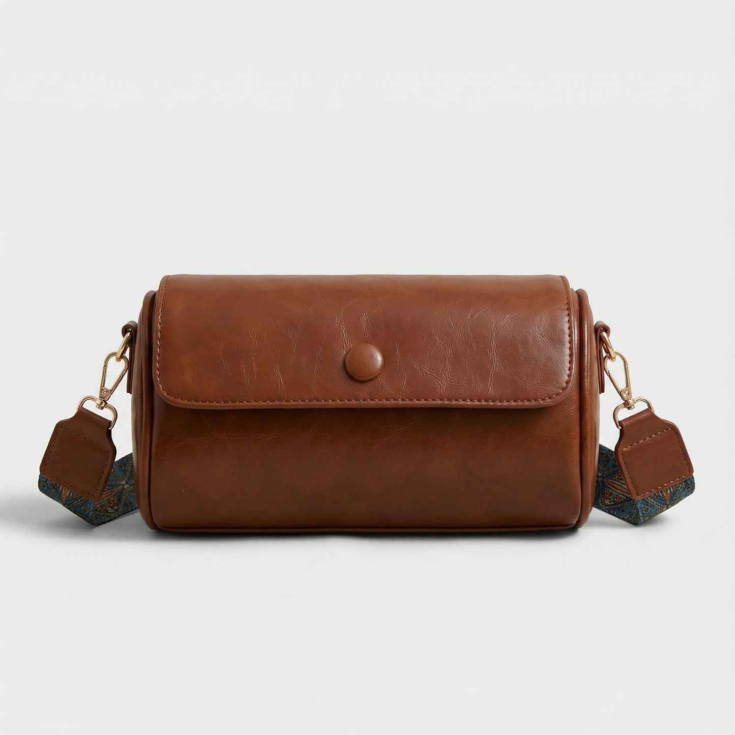 NY Cylinder Crossbody Bag