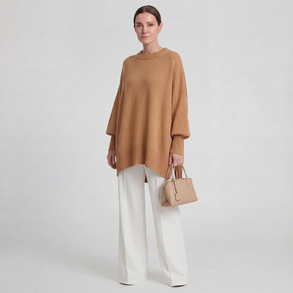 Relaxed Spring Knit Oversized Sweater