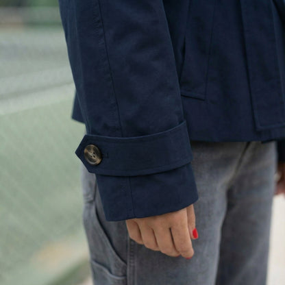 Ellie Cropped Trench Coat