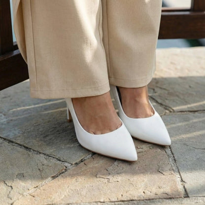 Tailored Asymmetric Wide-Leg Trouser