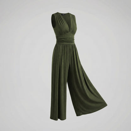 Yuno | Chic Sleeveless Wide-Leg Jumpsuit