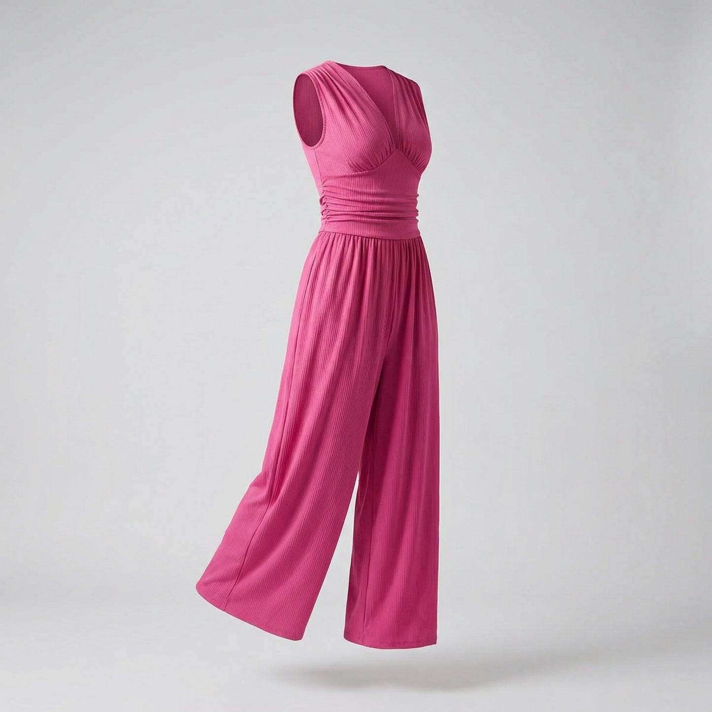 Yuno | Chic Sleeveless Wide-Leg Jumpsuit