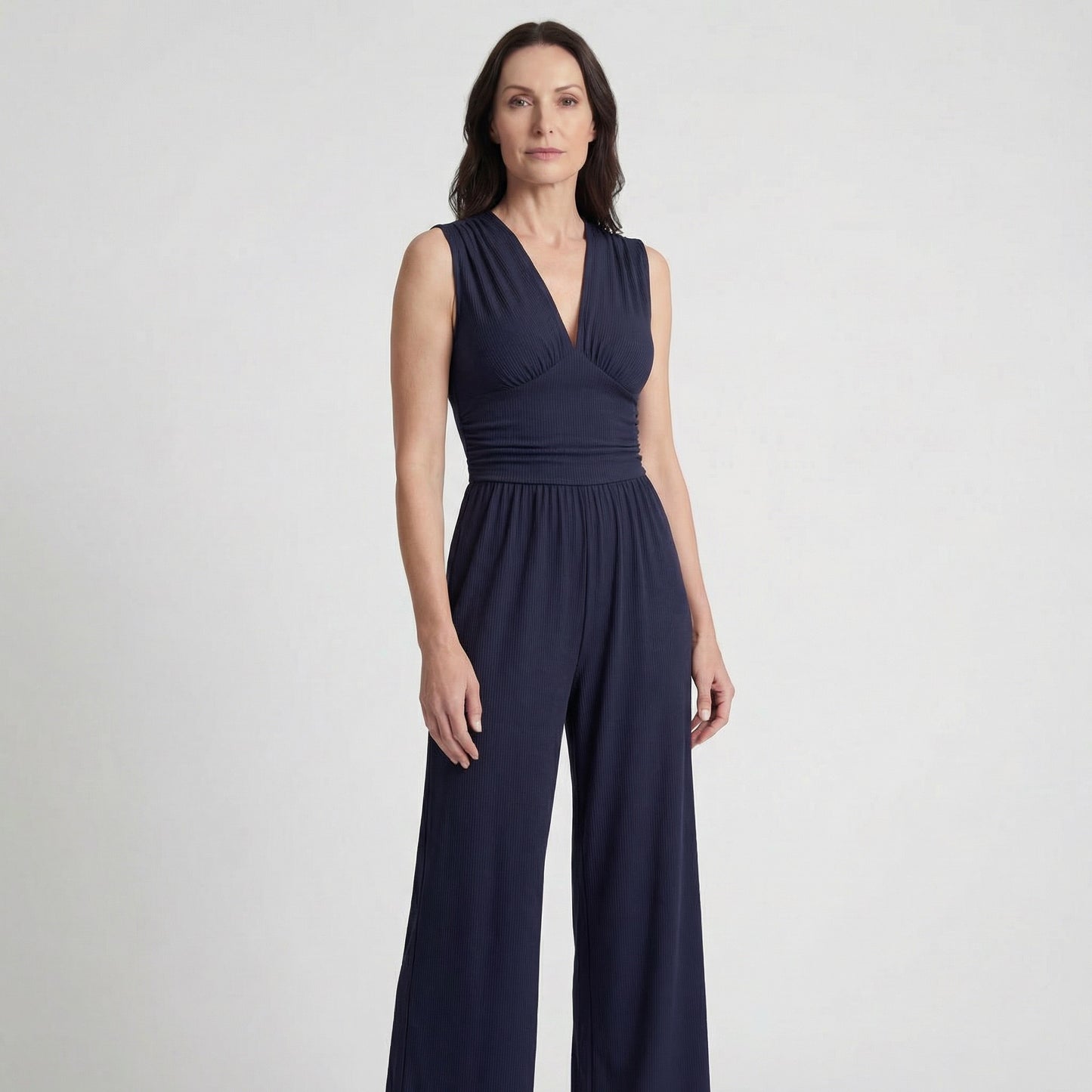 Yuno | Chic Sleeveless Wide-Leg Jumpsuit