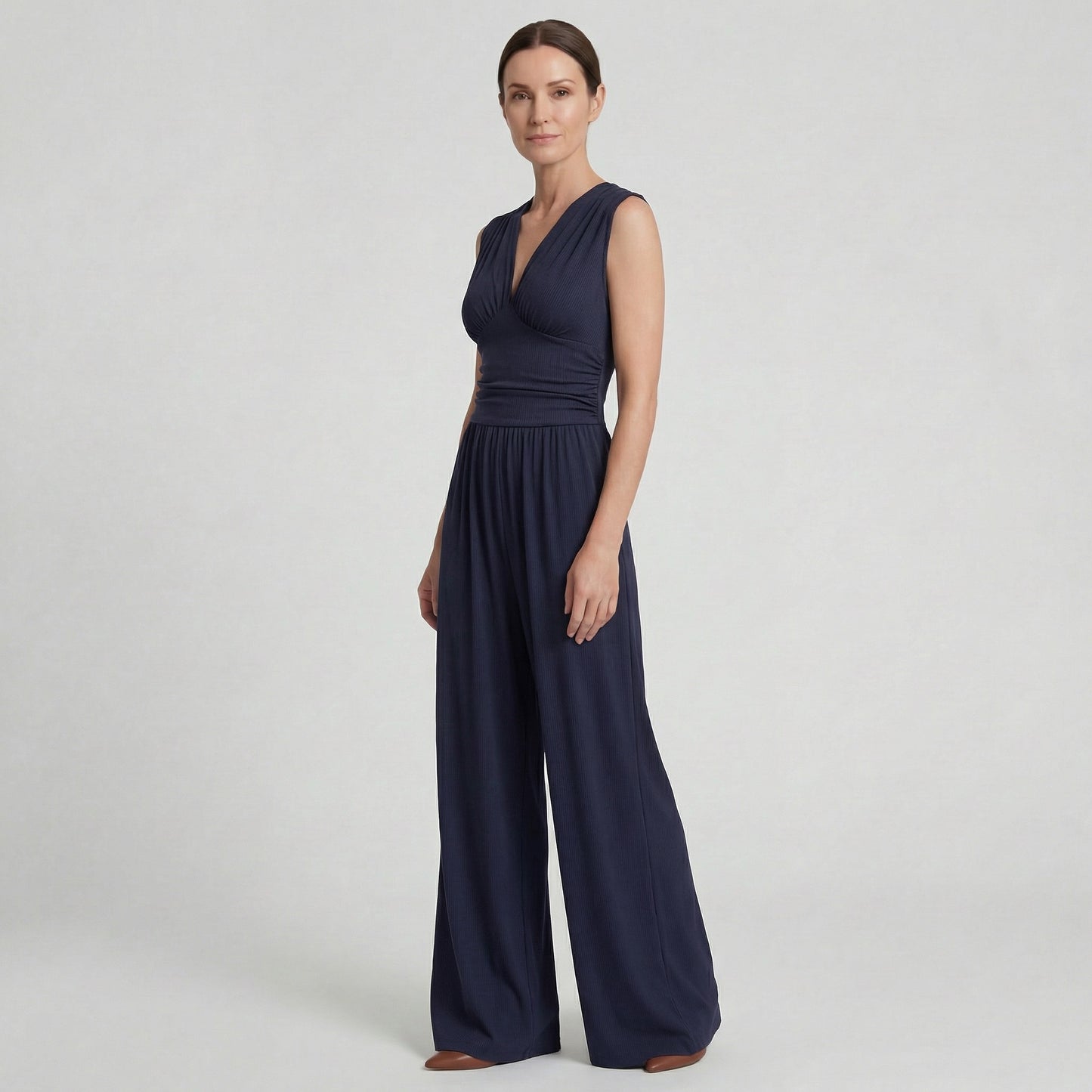 Yuno | Chic Sleeveless Wide-Leg Jumpsuit