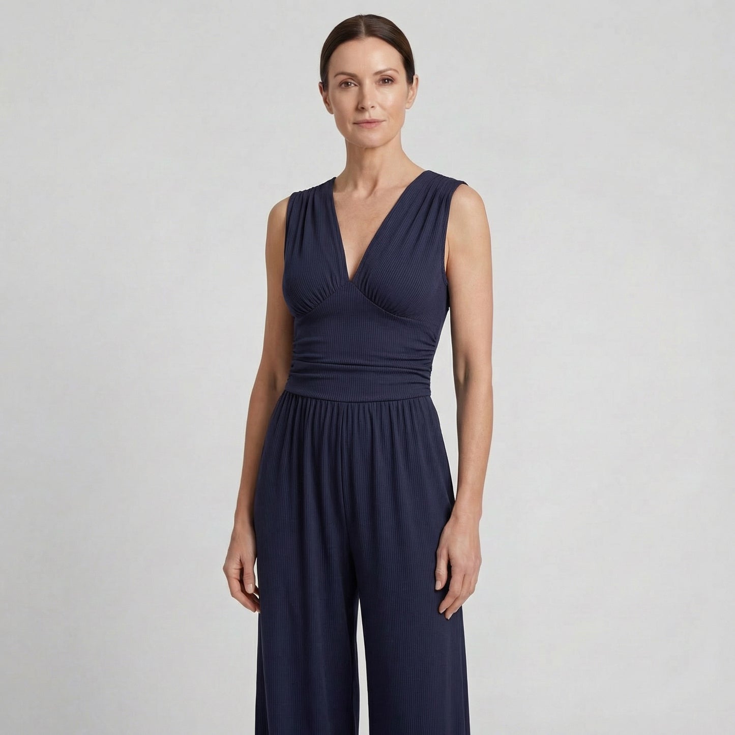 Yuno | Chic Sleeveless Wide-Leg Jumpsuit