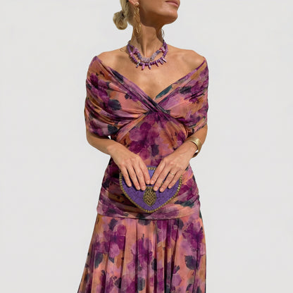 YUNO | Off-Shoulder Maxi Dress