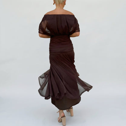 YUNO | Off-Shoulder Maxi Dress